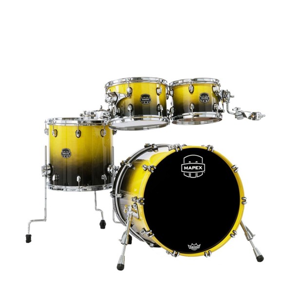 Mapex Saturn 20" 4pc Shell Pack, Sulphur Fade