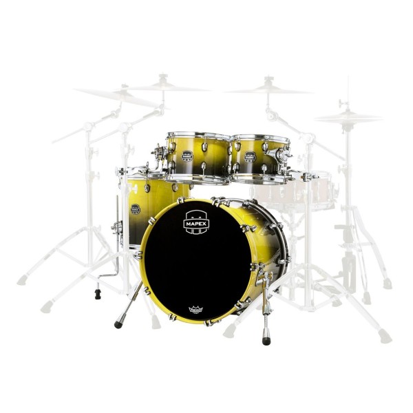 Mapex Saturn 20" 4pc Shell Pack, Sulphur Fade