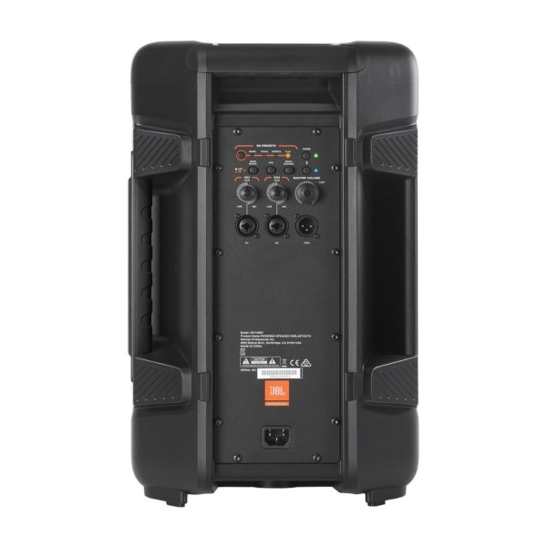 JBL IRX108BT 8" Active PA Speaker, Rear 