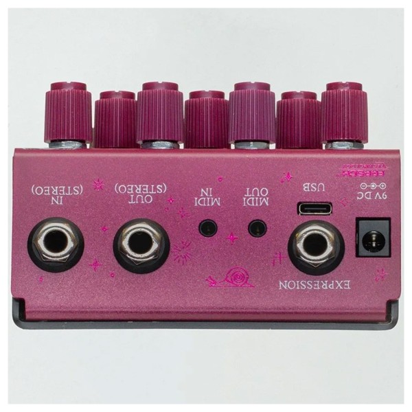 Old Blood Noise Endeavors Sunlight Stereo Modulated Reverb Pedal - top