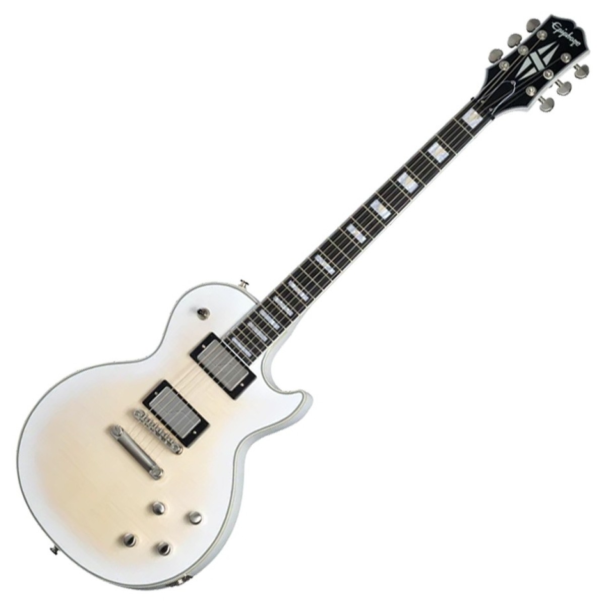 Click to view product details and reviews for Epiphone Les Paul Prophecy Inspired By Gibson Aged White Tiger.