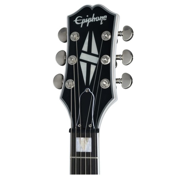 Epiphone Les Paul Prophecy Inspired by Gibson, Aged White Tiger - headstock