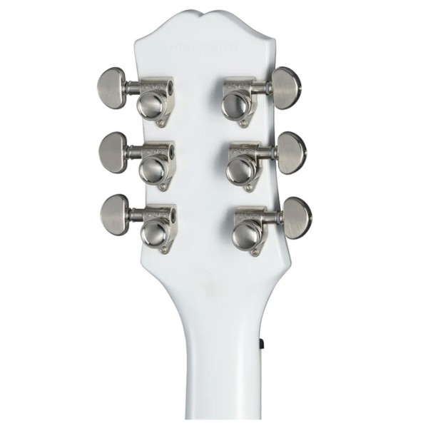 Epiphone Les Paul Prophecy Inspired by Gibson, Aged White Tiger - back of headstock