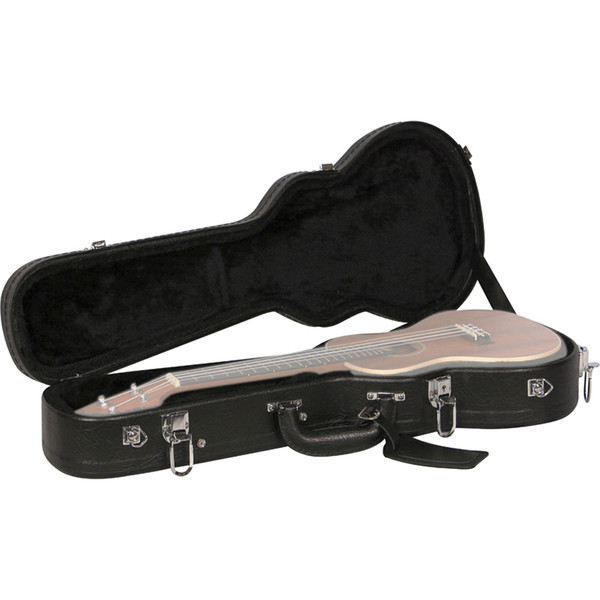 Kala BCS Soprano Ukulele Hard Case, Black