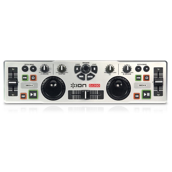 ION DJ2GO Compact USB DJ Controller