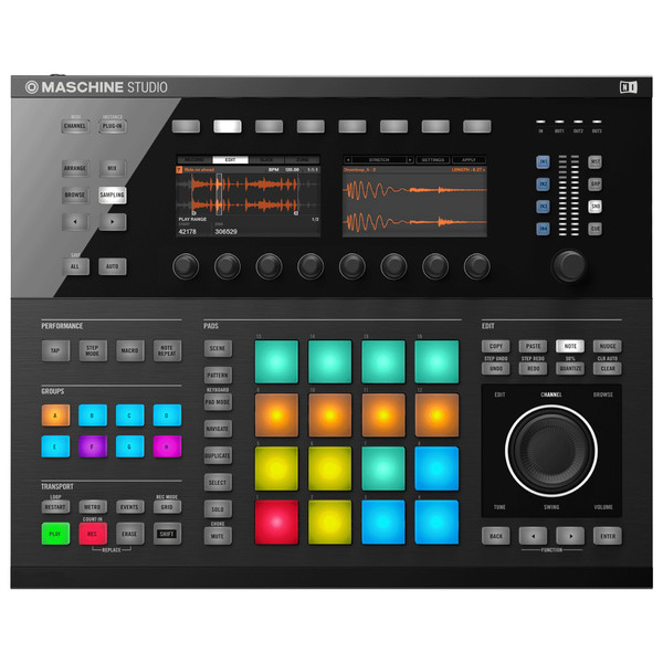 Native Instruments Maschine Studio Production Workstation, Black