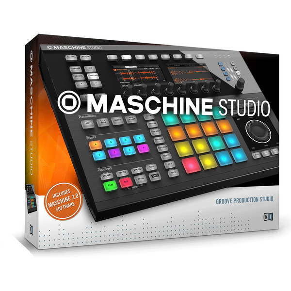 Native Instruments Maschine Studio Production Workstation, Black
