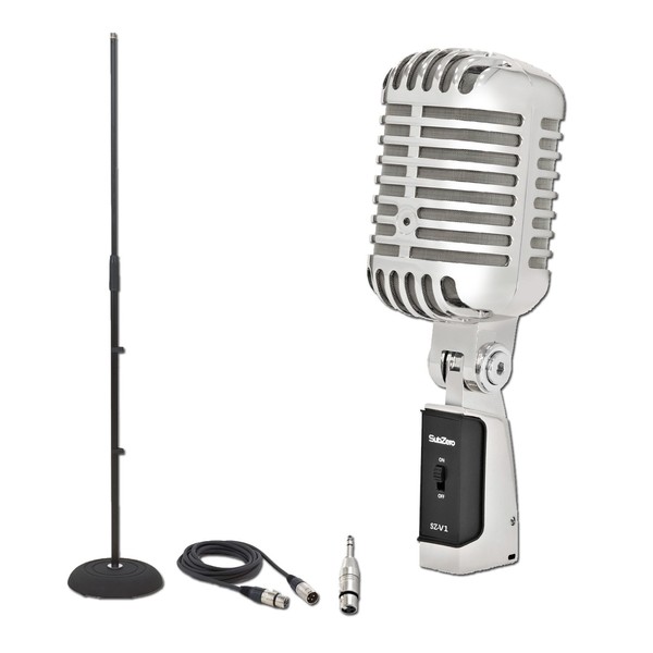SubZero SZ-55 Vintage Style Microphone Vocal Pack
