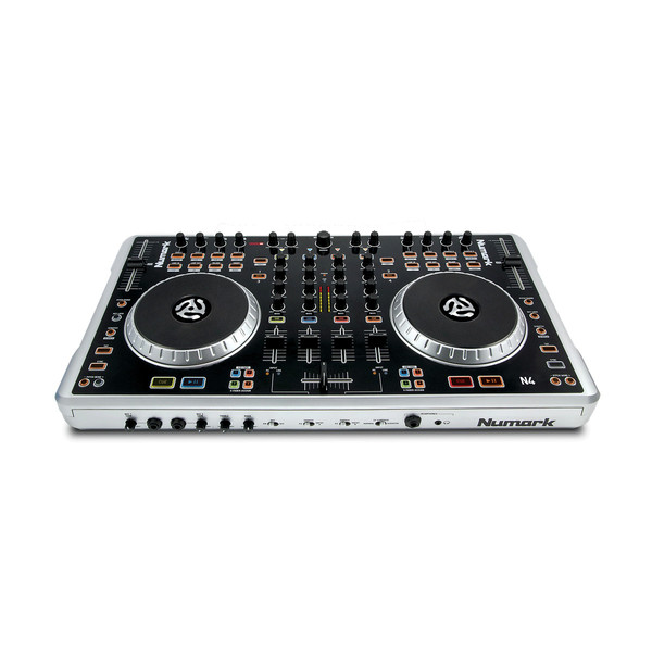 Numark N4 DJコントローラー リアルミキサ搭載 4デッキ ヌマーク Amazon.com: Numark N4 4-Deck Digital DJ Controller And Mixer