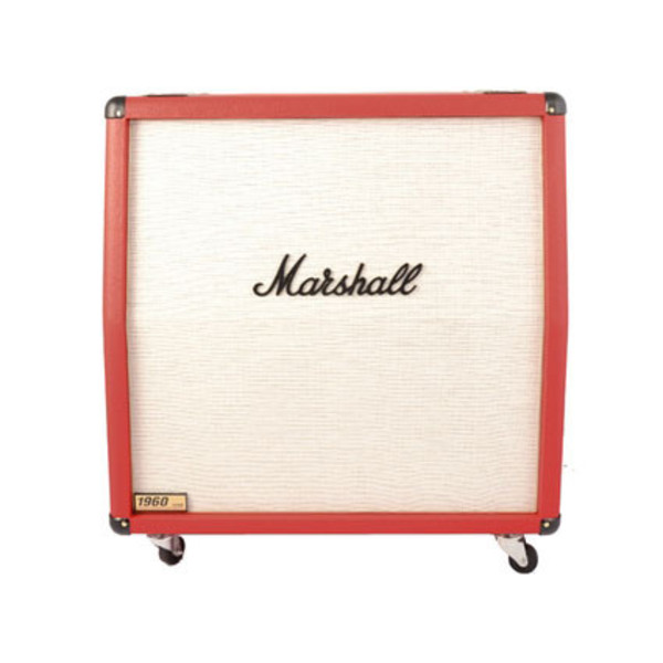 Marshall 1960A 4x12'' Switchable Mono/Stereo Angled Cabinet, Red