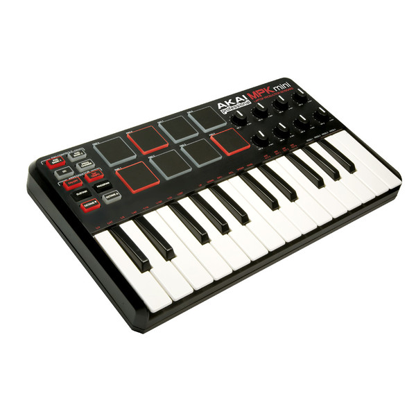 Akai Pro MPK Mini USB MIDI Keyboard With Drum Pads - Nearly New