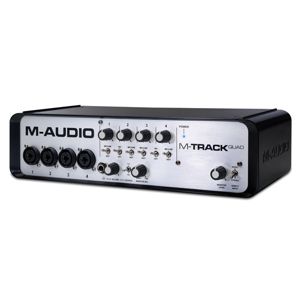 M-Audio M-Track Quad USB Audio Interface