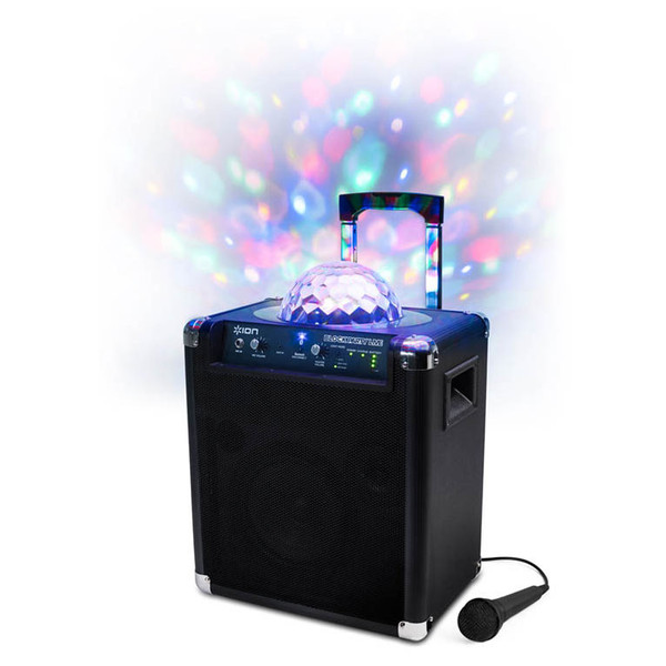 ION Block Party Live Portable Speaker with LED Light Show