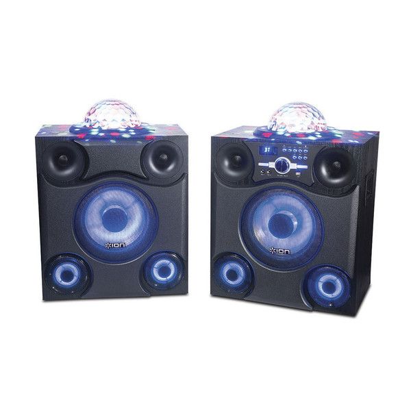 ION Mega Party Express Speakers with Integrated Light Show 