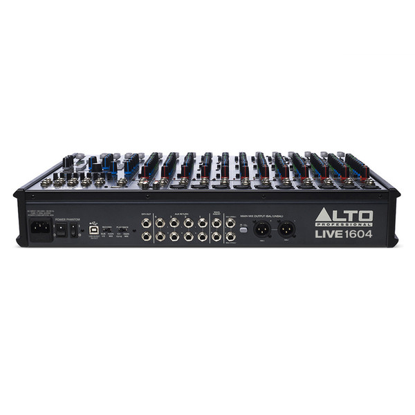 Alto Live 1604 16 Channel USB Mixer with DSP at Gear4music
