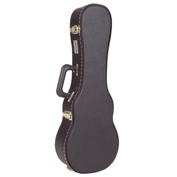 Kinsman Hardshell Concert Ukulele Case, Black