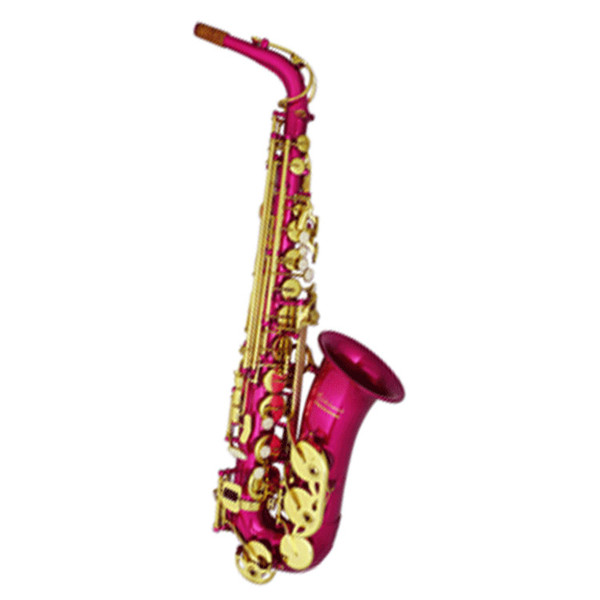 Elkhart 100AS Student Alto Saxophone, Pink