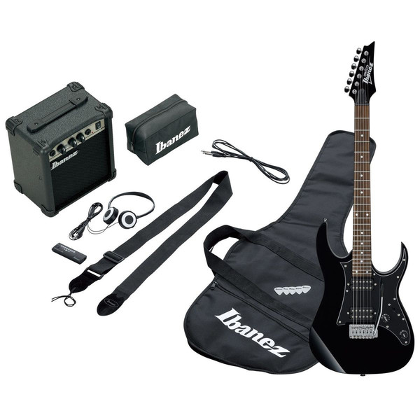 Ibanez IJRG200E Jumpstart Electric Guitar Pack, Black