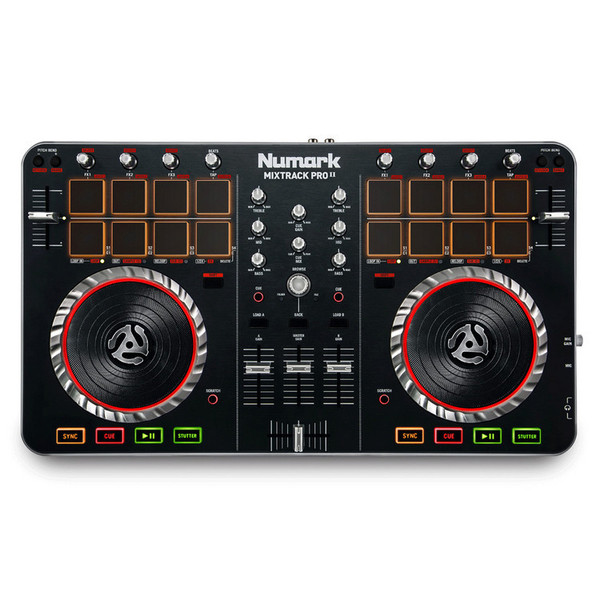 Numark Mixtrack Pro II DJ-Controller mit AKG Kopfhörer | Gear4music