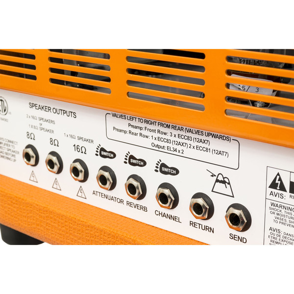 Orange Rockerverb MKIII 100W Twin Channel Guitar Amp Head