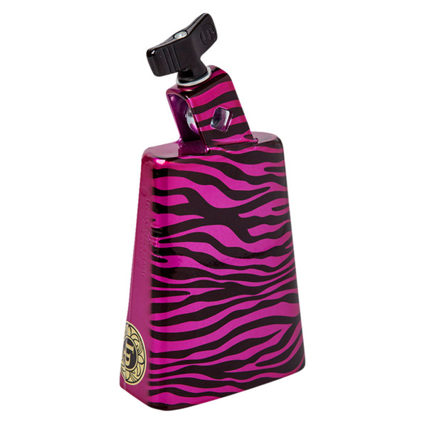 Latin Percussion Cow Bell Collect-A-Bells Black Beauty Purple Zebra