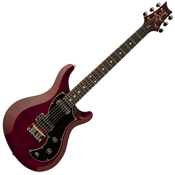 PRS S2 Vela Electric Guitar, Vintage Cherry with Dot Inlays