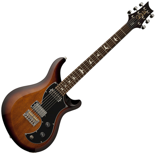 PRS S2 Vela Electric Guitar, McCarty Tobacco with Bird Inlays