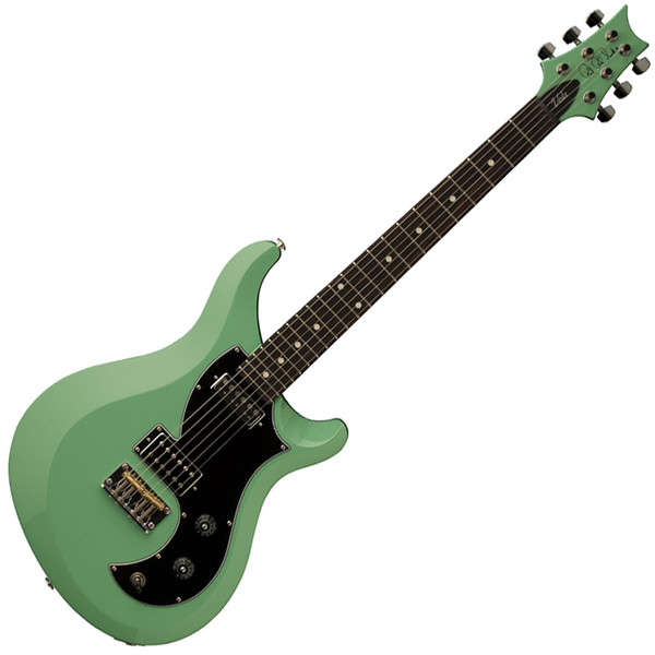 PRS S2 Vela Electric Guitar, Seafoam Green with Dot Inlays