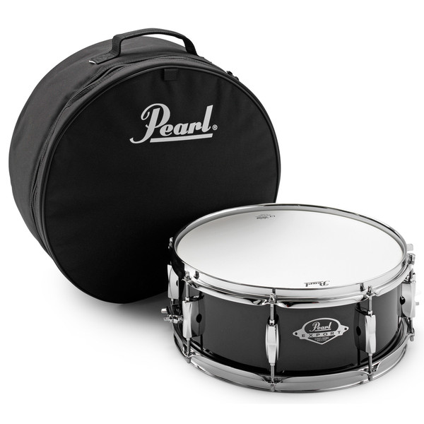 Pearl Export EXX 14'' x 5.5'' Snare Drum, Jet Black with Bag