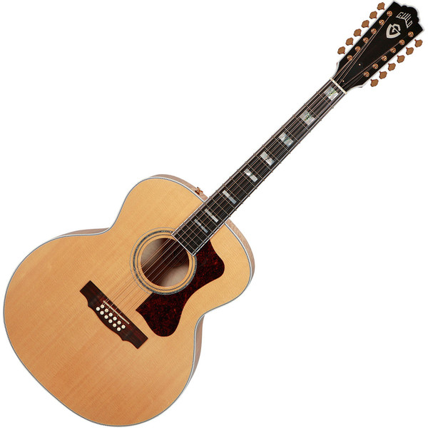 Guild Traditional F-412 BLD Acoustic Guitar, Natural