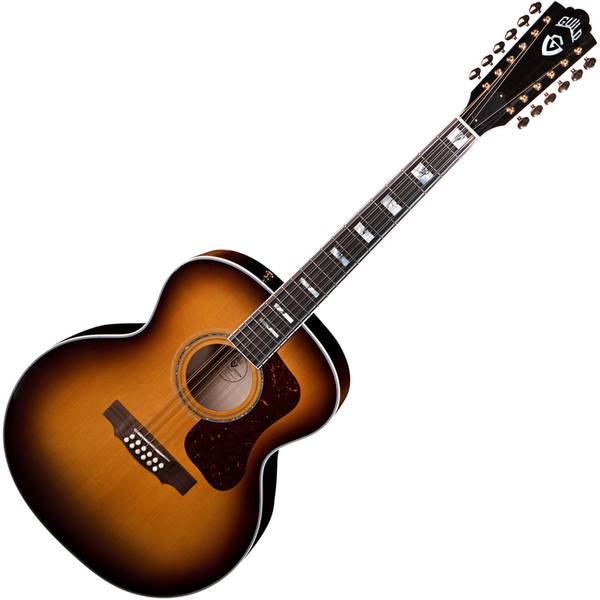 Guild Traditional F-412 BLD Acoustic Guitar, Antique Burst