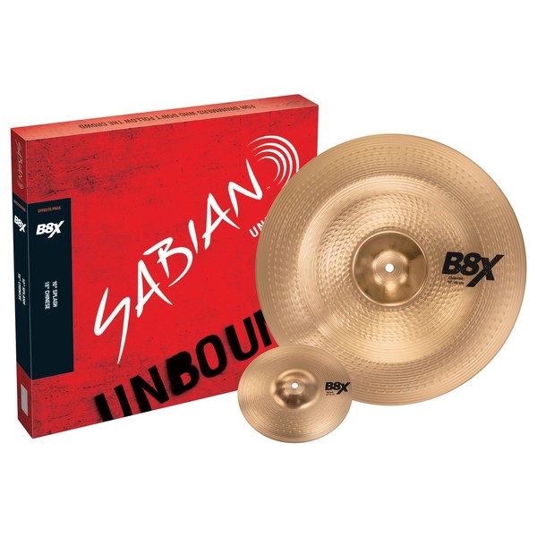 Sabian B8X Cymbal Effects Pack