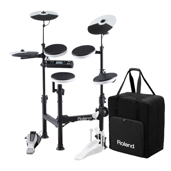 Roland TD-4KP V-Drums Portable Electronic Drum Kit + Carry Case