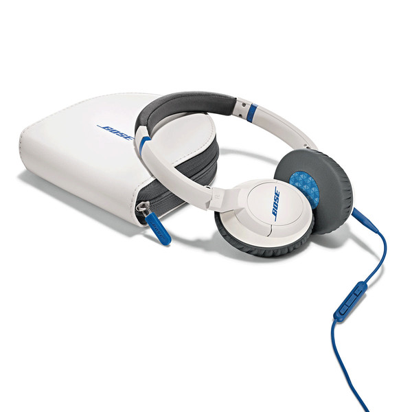 BOSE ヘッドフォン　Sound True　白 青 DISC Bose SoundTrue On-Ear Headphones, White at Gear4music