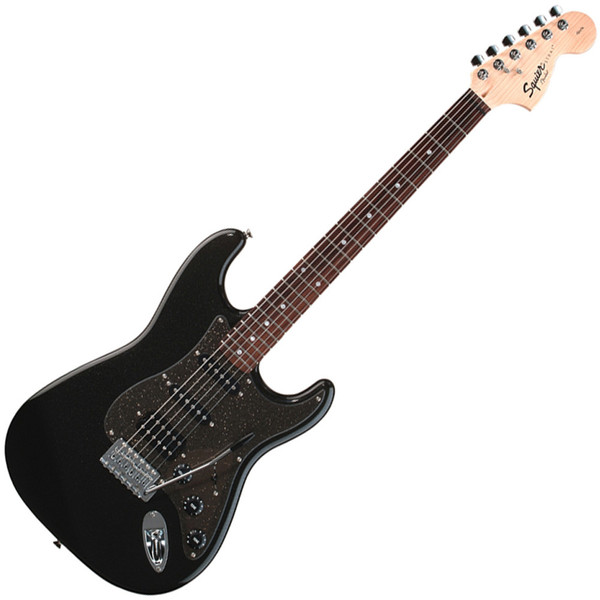 Squier By Fender Bullet HSS Black Hardware Black Metallic