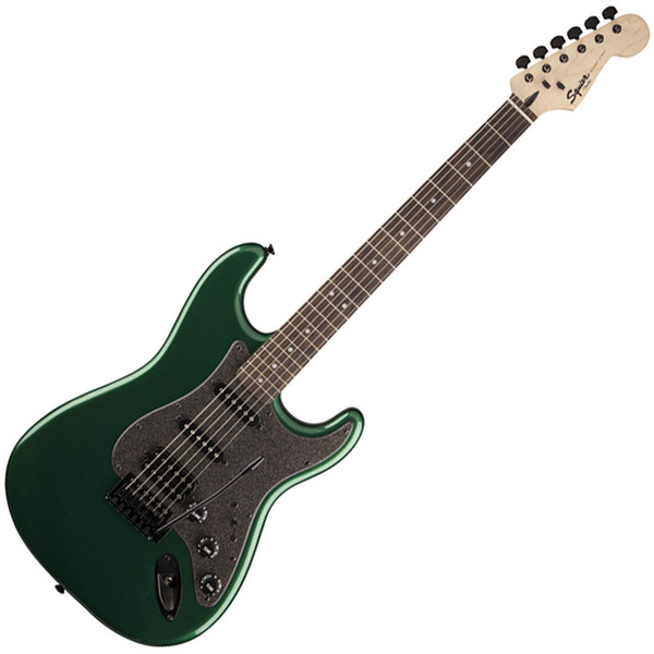 Squier By Fender Bullet HSS Black Hardware Green Metallic