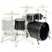 Mapex Saturn V MH Exotic Series Sound Wave, Flat Black Maple Burl