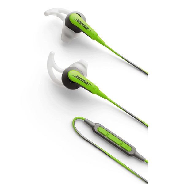Bose SoundSport In-Ear Headphones for iOS, Green