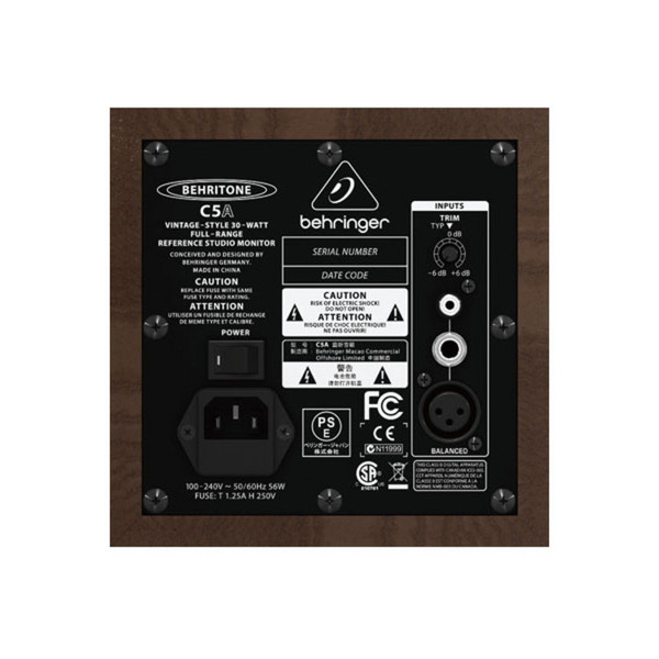 Behringer Behritone C5A Reference Studio Monitor, Pair - Nearly Behringer Behritone C5A Reference Studio Monitor, Pair - Nearly