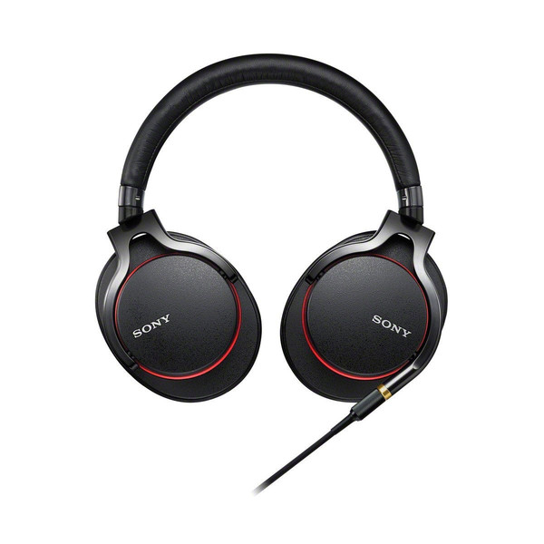 DISC Sony MDR-1A On-Ear Headphones with Mic/Remote, Black at