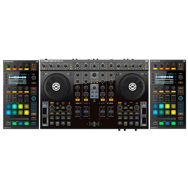 Native Instruments Traktor Kontrol S4 MK2 with D2 Visual Modules