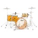 Pearl Crystal Beat 22'' Crossover 4 Pc Shell Pack, Tangerine Glass