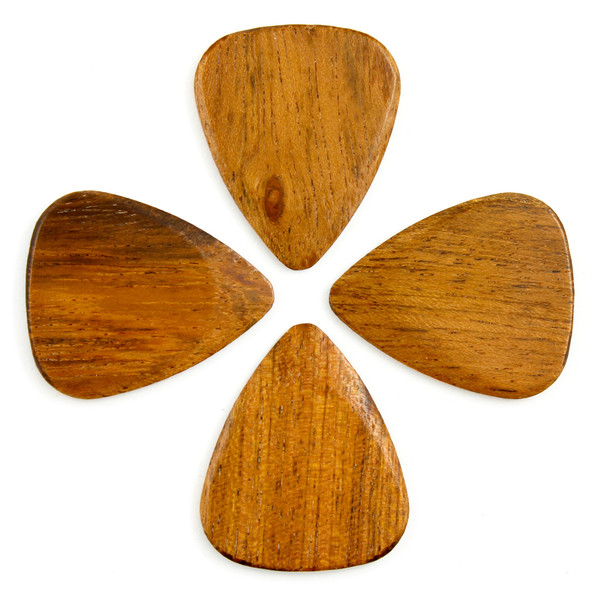 Timber Tones Thai Sindora Guitar Pick, Players Pack of 4