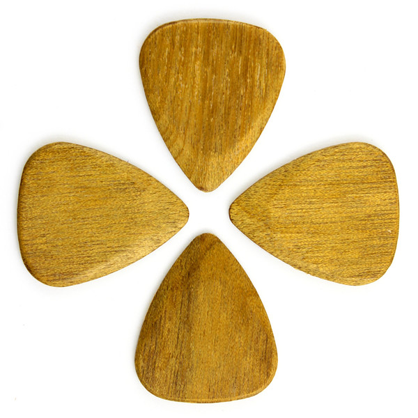 Timber Tones Rose Apple Guitar Pick, Players Pack of 4