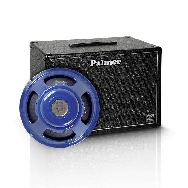 Palmer 1 x 12" Celestion Alnico Blue Speaker Cabinet, 8 Ohms