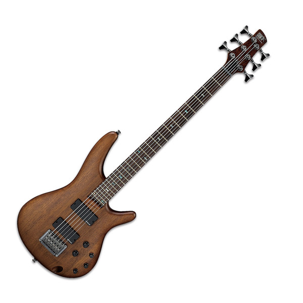 Ibanez SRC6-WNF Bass Guitar, Walnut Flat