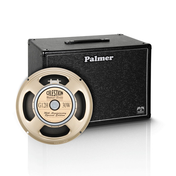 Palmer 1 x 12" Celestion G12H Anniversary Speaker Cabinet, 8 Ohms