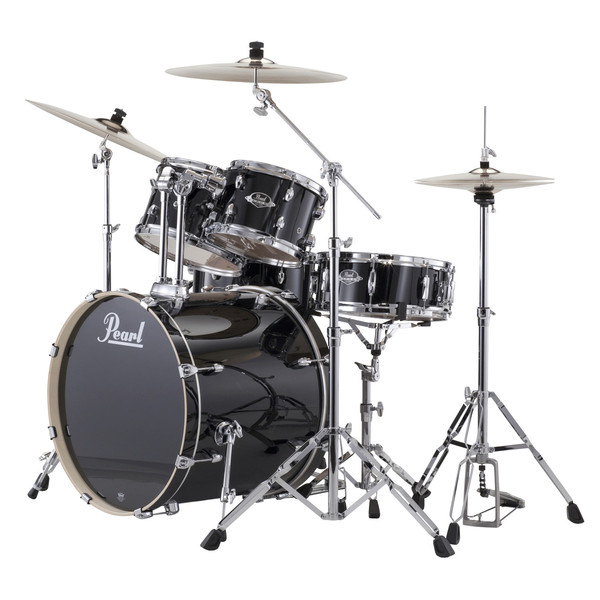 Pearl EXX705 Export 20'' Fusion Drum Kit, Jet Black