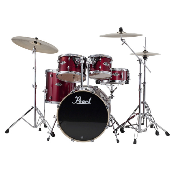 Pearl Export EXX 20'' Fusion Drum Kit, Red Wine