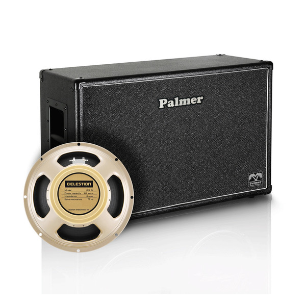 Palmer 2 x 12" Celestion Creamback Speaker Cabinet, Open Back